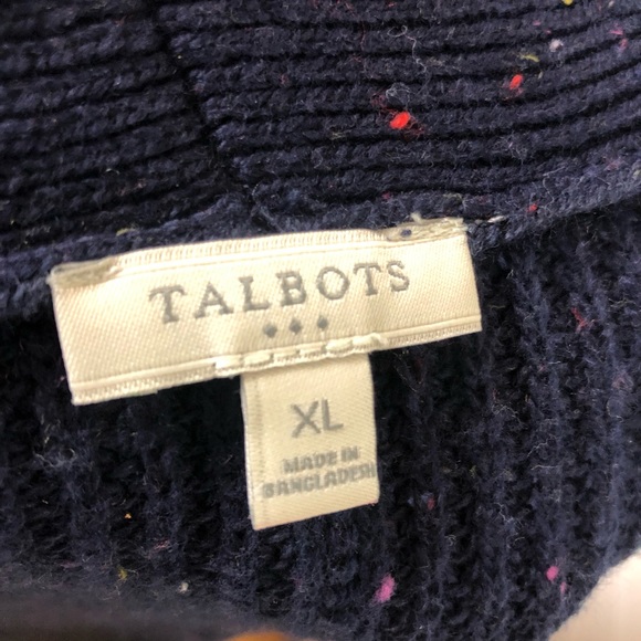 Talbots Open Front Knit Cardigan - Picture 6 of 7